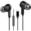 Sumtailyn Auricolari USB C con microfono di tipo C per iPhone 17 Pro Max 16 16e 16 Plus 15 15Pro, auricolari USB C in ear con cavo per Samsung Galaxy S26 Ultra S25 S24 FE S23 S22 S21 A56 A55 A36 A35 A17 5G