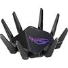 ASUS ROG Rapture GT-AX11000 Pro Tri-Band WiFi 6 Router da gioco estensibile, porte 10G e 2.5G, ASUS RangeBoost Plus, accelerazione di gioco a tre livelli, sicurezza di rete senza abbonamento,