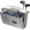 KLIM K8 Cassette Player With F1 Lettore Audio con le Cuffie, Registratore