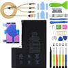 H&LYCYJ Batteria per iPhone 12 Pro Max | 3687mAh Portare kit di strumenti，Sostituire la batteria，Polimero al litio，per modelli:A2411 A2342 A2410 A2412
