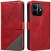 XINNI Cover per Xiaomi Redmi Note 17 Pro 5G | Custodia Cellulare Libro Antiurto Flip Pelle PU/TPU, Portafoglio Flip Magnetica Case