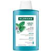 Klorane Shampoo alla Menta Acquatica Bio Anti-inquinamento e Detox 200 ml