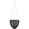 Scheurich, Fioriera pensile, Colore: Grigio (Bright Met.Grey), Ø 20 cm, Altezza: 18 cm