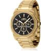 Invicta Speedway Orologio Uomo Quarzo - Acciaio Inossidabile - 42mm, Oro/Nero