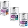 Exclusion Diet Hypoallergenic 12 x 400 g - Mix 1: 4 x Coniglio + 4 x Cervo + 4 x Pesce