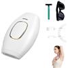 JKKEOXYLIC Solippy Luce Pulsata,Loop Solippy Epilatore Laser IPL，Bianco | Dispositivo per Depilazione a Luce Pulsata con 5 Intensità per Gambe Braccia Ascelle e Zona Bikini