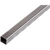 Alberts 432539 Tubo quadrato, Acciaio, 1000 x 25 x 25 mm