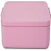 Brabantia Make & Take Portavivande Bento (2L), Bento box con spazi separati, Portapranzo con coperchio in plastica con clip, Porta pranzo lavabile in lavastoviglie, Lilac Pink, 25,5 x 16,7 x 6,2 cm