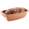 Römertopf Stampo per Pane in Terracotta Rettangolare, Terracotta | Argilla naturale, forma rettangolare ca. 34,5 x 20,5 cm, per pane in cassetta e plumcake
