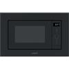 CATA MC 20 D MB - Microonde integrato con grill, 20 l, 700 W, grill al quarzo 800 W, 5 livelli di potenza, scongelamento automatico, vetro nero opaco, 60 cm