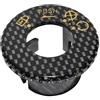 cyclingcolors cappuccio interruttore chiave moto scooter ciclomotore compatibile con mbk booster stunt yamaha bw's slider carbone