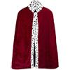 Boland 36102 - Mantello del re maestà, 90 cm, mantello, copertura in peluche, costumi di carnevale per bambini, accessori per carnevale o festa motto