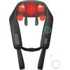 Snailax Massaggiatore cervicale Shiatsu senza fili con funzione di calore | Senza fili, ricaricabile con cinghia e rivestimento lavabile, 2 modalità, 3 livelli di temperatura, regalo per familiari e