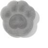 RQzaufania Lazy Person's Shower Foot Scrub - Tappetino per la pulizia dei piedi e massaggi, con ventosa antiscivolo, esfolia e massaggia delicatamente i piedi (grigio