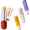 Wild Starter kit per balsamo labbra naturale | Custodia Cuoricini | Naturale al 98% con burro di karité | Vegano e delicato sulle labbra | Senza cera d'api