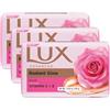 ラックス Lux Soft Touch - Saponetta con essenza e rosa, 3 x 150 g