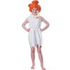 Rubie's Rubies Costume Wilma Flintstone Bambina - Colore - Bianco, Taglia - Medium 5 - 7 Anni 132 cm