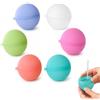 AJNZAU 6 Pezzi Palloncini Acqua Riutilizzabili, Palline In Silicone In Viola, Arancione, Verde, Rosa, Azzurro, Ideali Per Piscina, Spiaggia E Feste Estive, Per Bambini E Adulti