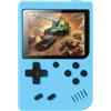 KOBONA Console di gioco portatile Schermo TFT da 3 pollici Console per videogiochi retrò 500 giochi integrati 1020mAh Retroilluminazione FC Giochi portatili per amanti Adulti Bambini Ragazzi