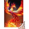 UVTMWVTCUSIQ Fenice di Fuoco Puzzle 1000 Pezzi Gioco di Puzzle 1000 Pezzi Carta Puzzle per Adulti Arte Fantasia Scena di Fuoco Relax Casa Regalo 38x26cm/1000pcs