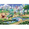 Ravensburger - Puzzle 1000 Pezzi: Pokémon Breakout: Eevee e il Parco, Puzzle Adulti E Famiglie, Puzzle 1000 Pezzi 70 x 50 cm, Regalo Adulti