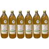 VINACCUS Succo di mela artigianale Vendean, 100% puro succo, senza zucchero aggiunto e senza conservanti 6 x 1 litro.