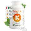 PHARMACÉ Pharmace' Oligo K - Potassio Gluconato ad Alta Biodisponibilita - 322mg per Compressa - 90 Compresse Senza Glutine e Lattosio - Prodotto in Italia