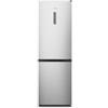 Hisense RB395N4BCE 186 cm di altezza x 60 cm di larghezza - Capacità 304 litri - 60/40 Split - No Frost - Frigorifero Freestanding in acciaio inox - Porta reversibile - Controllo LED