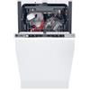 Hoover Lavastoviglie integrabile 45 cm - HOOVER HI1C5SB1FS 45 cm, 11 servizi, 8 programmi, 448 mm, non applicabile