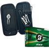 Bridgestone Golf Tour B RXS - Palline da golf con supporto per guanto da golf, include strumento rimovibile per divot, modellatore di guanti e tee