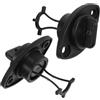 Alipis 2 Pezzi Tappo di Scarico per Kayak e Yacht, Accessorio Nero ABS | Installazione Semplice, Tenuta Sicura, Design Portatile, Adatto a Kayak e Yacht, Accessorio per Barca