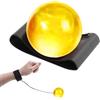 Ylnailky Wrist Return Ball Allenamento Pratica Rimbalzo Rientro Giocattolo | Palla con Corde per Palestra Outdoor Scuola Giochi Spiaggia Sport