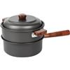 COOLHOOD Pentole da cucina portatili compatte e leggere, utensili da campeggio per campeggio e picnic, facili da usare