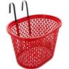 yanwuwa Cestino per bicicletta di grande capacità con ampio spazio | Cestino in plastica per manubrio di scooter, fissaggio stabile, per viaggi, spesa, picnic, viaggi
