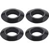 Asyduey 4Pcs Universal Kayak Canoa Zattera Pagaia Anelli Anelli Paraspruzzi Pagaia Accessori di Ricambio