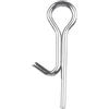 Hoppipola 100 ganci per esche da pesca in acciaio inox 304 per collegare perni e aghi (vedi immagini)