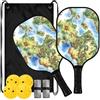 FRODOTGV Mappa di gioco vintage leggera Pickleball Paddles | Per interni ed esterni