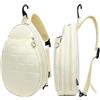 Generic Borsa da tennis da donna | Griglie pettorali resistenti all'acqua stampate | Borsa da tennis, zaino, griglia toracica stampata borsa a tracolla, gioventù, bambini, racchetta da tennis