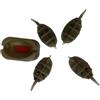 TOYANDONA Pasturatore da Inline Stampo, Set 15 20 25 35 G | Accessori per Carpfishing, Piombo,, Stampo Incluso, Uso in Pesca