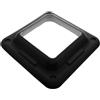 HOMSFOU Base per Step Yoga in ABS Nero, Supporto Antiscivolo Multifunzione | Tavole Aerobiche e Board Yoga, Migliora Stabilità, Adatto ad Attività di Allenamento, Compatibile Versatile