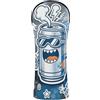 voucong Can Blue Graffiti - Set di coperture per mazze da golf, in pelle sintetica con numero, per legno e driver Fairway Hybrid