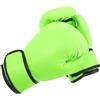 TOYANDONA Guantoni da Boxe, Allenamento e Sparring, Verde Chiaro | Spugna e Pu Imbottitura, Vestibilità Sicura, per Arti Marziali e Pratica al Sacco
