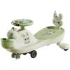 JUSKAQZYI Wiggle Car Musica Luce Altalena Auto Flash silenzioso Ruota Twist Turn | Movimento for sterzare da 1 anno in su bicicletta