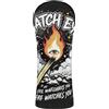 voucong Match Graffiti Evil Eye, copritesta per mazze da golf, in pelle di alta qualità, con targhette numerate, per legni e driver Fairway Hybrid