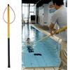 7UIYgtyO LNN gancio di salvataggio piscina Palo telescopico di sicurezza for l'insegnamento con impugnatura antiscivolo, gancio for piscina for salvataggio emergenza, palo for in fibra vetro Nuotatori annegati