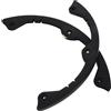 balacoo 2 Pezzi Protezione per Tavola da Snowboard Curva, Pbt Nero, Singola | Facile Installazione, Resistenza Agli Urti E'usura, per Longboard e Snowboard, Profilo ad Arco