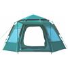 LeeQinersw Tenda Esagonale da Campeggio Tenda Outdoor Rifugio Capanno Igloo Struttura Rapida in Oxford Rinforzato Fibra Portatile 5, Verde, color to 3, Grande 240 240 155CM