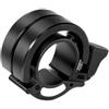 Admygo Campanello doppio anello bicicletta, lega di alluminio nascosto Bike Bell | Campanello da ciclismo forte da 90 dB, accessorio per MTB, bici da strada, e-bike per adulti, nero