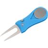 ULTECHNOVO Strumento Divot Golf Portatile Blu in Acciaio Inox per Prato | Riparazione Divot Golf, Inserimento Stabile nel Prato, Design Semplice e Pratico, Uso Outdoor e Natale