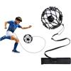 HKSICHENGKEJIUK Cintura da allenamento da calcio con cintura regolabile in vita elastica per allenamento da solista per bambini e adulti, adatta per palline di taglia 3, 4, 5, migliora il controllo